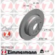 ZIMMERMANN 150.2902.20 - Jeu de 2 disques de frein arrière