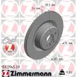 ZIMMERMANN 150.2945.20 - Jeu de 2 disques de frein arrière