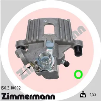 Étrier de frein arrière gauche ZIMMERMANN OEM 34216757247