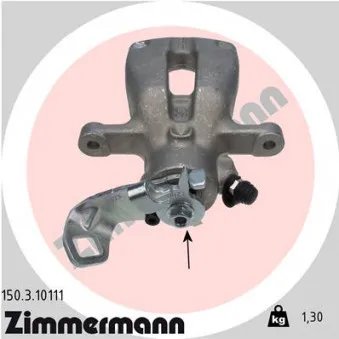 Étrier de frein arrière gauche ZIMMERMANN OEM 34216785611
