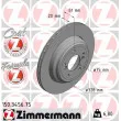 ZIMMERMANN 150.3456.75 - Disque de frein arrière droit