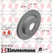 ZIMMERMANN 150.3492.20 - Jeu de 2 disques de frein arrière