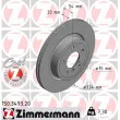 ZIMMERMANN 150.3493.20 - Jeu de 2 disques de frein arrière