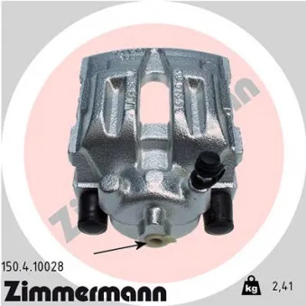 ZIMMERMANN 150.4.10028 - Étrier de frein arrière droit