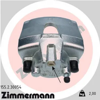 ZIMMERMANN 155.2.30054 - Étrier de frein avant droit