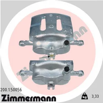 Étrier de frein avant gauche ZIMMERMANN OEM 4101110G02