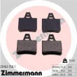 ZIMMERMANN 20162.150.1 - Jeu de 4 plaquettes de frein arrière