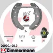 ZIMMERMANN 20990.108.9 - Kit de freins arrière (prémontés)