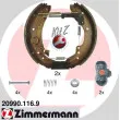 ZIMMERMANN 20990.116.9 - Kit de freins arrière (prémontés)