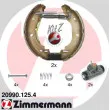 ZIMMERMANN 20990.125.4 - Kit de freins arrière (prémontés)