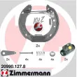 Kit de freins arrière (prémontés) ZIMMERMANN [20990.127.8]