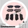 ZIMMERMANN 21479.190.2 - Jeu de 4 plaquettes de frein avant