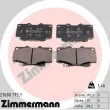 ZIMMERMANN 21680.175.1 - Jeu de 4 plaquettes de frein avant
