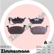 ZIMMERMANN 22035.175.2 - Jeu de 4 plaquettes de frein avant
