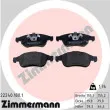 ZIMMERMANN 22240.180.1 - Jeu de 4 plaquettes de frein avant