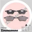 ZIMMERMANN 23106.190.1 - Jeu de 4 plaquettes de frein avant