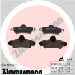 ZIMMERMANN 23410.150.2 - Jeu de 4 plaquettes de frein arrière