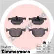 ZIMMERMANN 23448.170.1 - Jeu de 4 plaquettes de frein arrière
