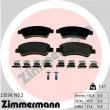 ZIMMERMANN 23599.190.2 - Jeu de 4 plaquettes de frein avant