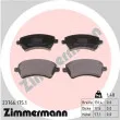 ZIMMERMANN 23766.175.1 - Jeu de 4 plaquettes de frein avant