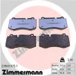 ZIMMERMANN 23960.975.1 - Jeu de 4 plaquettes de frein avant