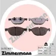 ZIMMERMANN 24172.900.1 - Jeu de 4 plaquettes de frein avant