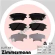 ZIMMERMANN 24277.160.1 - Jeu de 4 plaquettes de frein avant