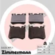 ZIMMERMANN 24524.995.1 - Jeu de 4 plaquettes de frein avant