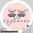 ZIMMERMANN 24692.160.2 - Jeu de 4 plaquettes de frein arrière