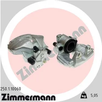 Étrier de frein avant gauche ZIMMERMANN OEM 1138653
