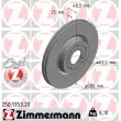 ZIMMERMANN 250.1353.20 - Jeu de 2 disques de frein avant