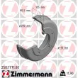 ZIMMERMANN 250.1771.00 - Tambour de frein