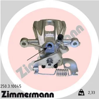 Étrier de frein arrière gauche ZIMMERMANN OEM 1356393