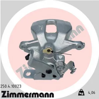 ZIMMERMANN 250.4.10023 - Étrier de frein arrière droit