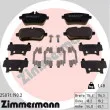 ZIMMERMANN 25071.190.2 - Jeu de 4 plaquettes de frein arrière