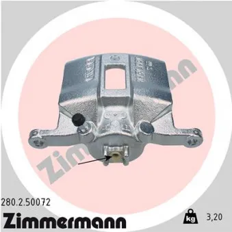 Étrier de frein avant droit ZIMMERMANN OEM 45018SJFJ00