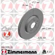 ZIMMERMANN 280.3195.20 - Jeu de 2 disques de frein avant