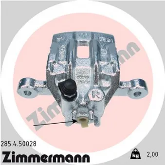 Étrier de frein arrière droit ZIMMERMANN OEM 583111HA00