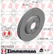 ZIMMERMANN 290.2263.20 - Jeu de 2 disques de frein avant