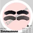 ZIMMERMANN 29121.170.1 - Jeu de 4 plaquettes de frein avant