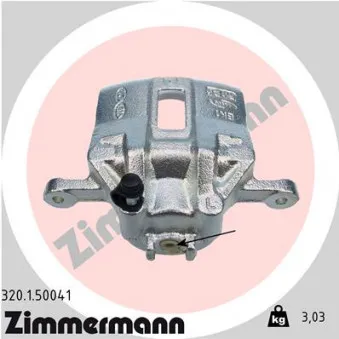 ZIMMERMANN 320.1.50041 - Étrier de frein avant gauche