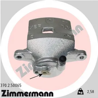 Étrier de frein avant droit ZIMMERMANN OEM B2ZC3398Z