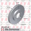 ZIMMERMANN 370.3073.00 - Jeu de 2 disques de frein avant