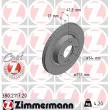 ZIMMERMANN 380.2117.20 - Jeu de 2 disques de frein avant