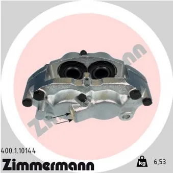 Étrier de frein avant gauche ZIMMERMANN OEM A0034214398