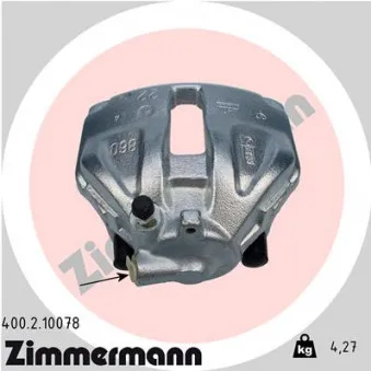 Étrier de frein avant droit ZIMMERMANN OEM 0024206183