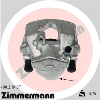 Étrier de frein avant droit ZIMMERMANN OEM 0014203083