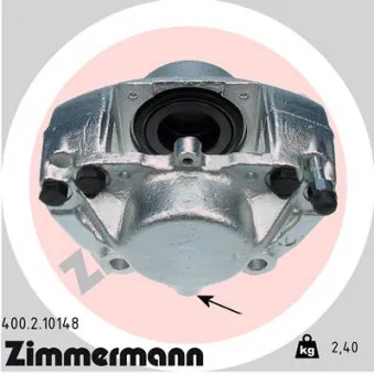 Étrier de frein avant droit ZIMMERMANN OEM 0034212598