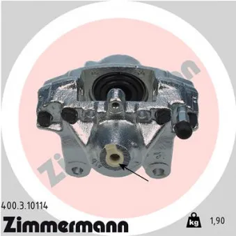 Étrier de frein arrière gauche ZIMMERMANN OEM A1294200283