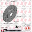 ZIMMERMANN 400.3648.55 - Disque de frein avant droit